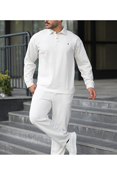 viperkombin Winter 2-Piece Set Polo Sweatshirt and Sweatpants Regular Fit