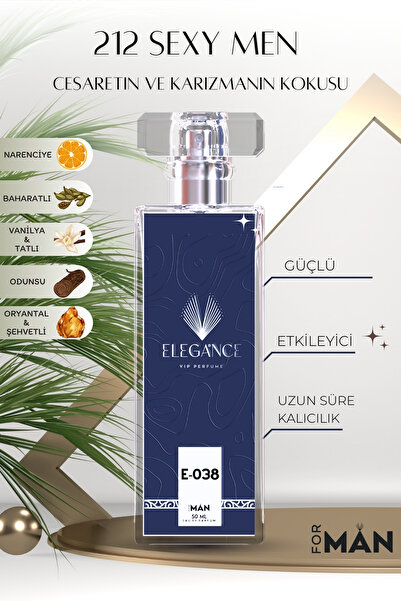 silver elegance vip perfume 212 sexy men edp 50 ml – Oryantal ve Baharatlı Er...