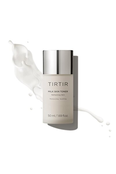 TIRTIR Milk Skin Rice Toner | Deep Moisturizing with Niacinamide & Ceramide, 0.67 Fl Oz