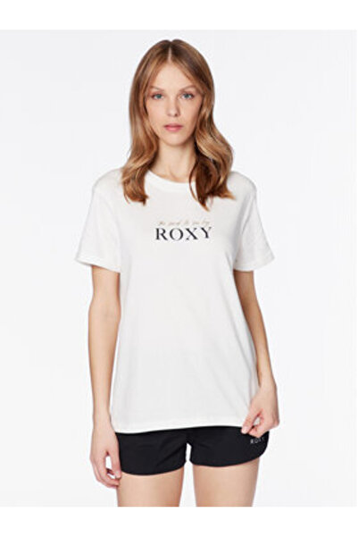 Roxy Γυναικείο T-Shirt ERJZT05490 Λευκό