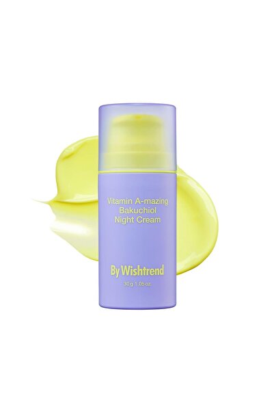 By Wishtrend Vitamin A-mazing Bakuchiol Night Cream with Retinal, Peptide & Collagen