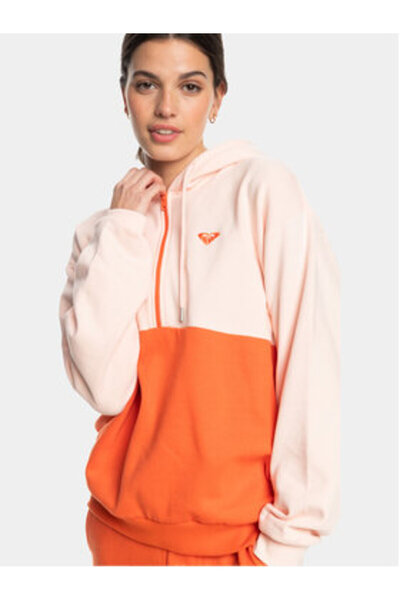 Roxy Γυναικείο Φούτερ ERJFT04673 Εκρού