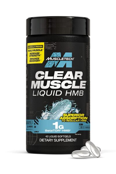 MUSCLETECH HMB 1000mg, 42 Softgels - Lean Muscle & Recovery