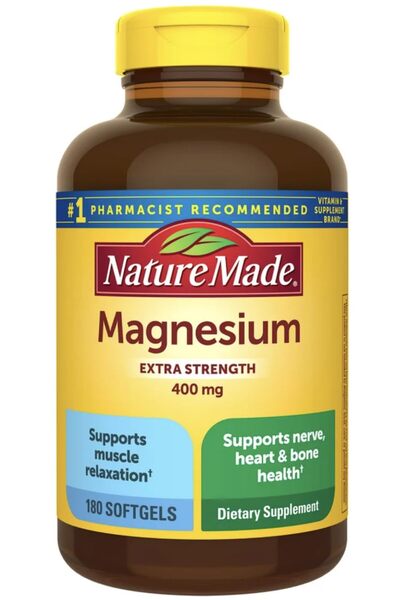 Nature Made Extra Strength Magnesium 400 mg., 180 Softgels
