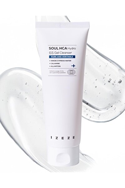 IZEZE Soul HCA Hydro 6.5 Gel Cleanser with Calamine & Hyaluronic Acid