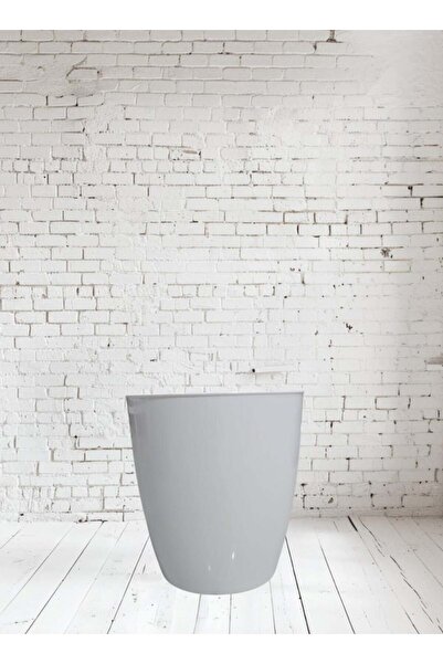 BYT ALRWASM FOR TRADE وعاء نباتي دائري بلاستيكي بتصميم أنيق