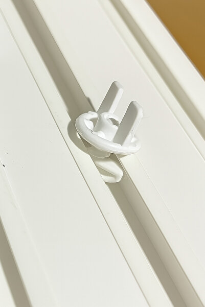 TAYEM Tulle Curtain Valance End, Curtain Valance Stopper Finial, Valance Compression Closure, Curtain Lock 40 Pieces