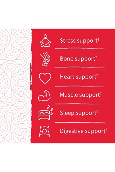 GARDEN OF LIFE Vegan Magnesium Citrate Gummies with Prebiotics & Probiotics for Stress & Sleep, Raspberry, 60 Count