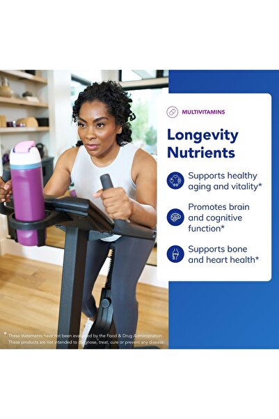 Pure Encapsulations Longevity Nutrients Multivitamin for Aging, Brain, Eyes, Bones & Vascular Health | 120 Capsules