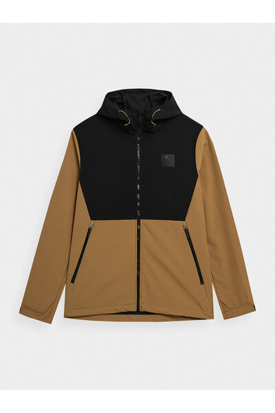 4F Ανδρικό μπουφάν Softshell TSOFM155 Καφέ