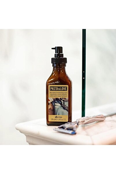 Davines Pasta & Love Men's After Shave & Moisturizing Cream with Babassu & Karite Butter, 3.38 oz