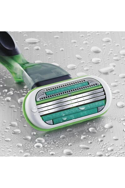 Gillette ماكينة حلاقة للجسم للرجال، عدد 2، شفرات حلاقة للرجال