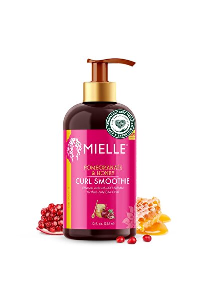 mielle organics سموثي الرمان والعسل للشعر المجعد من النوع الرابع - يُنعم ويُح...