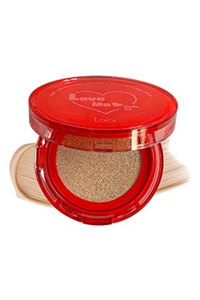 IZEZE وسادة Love Me 0.49 أونصة (#23 Nude) لمسة نهائية متوهجة، مكياج كوري