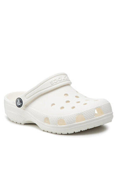 Crocs unisex παιδικές σαγιονάρες 206991 λευκές