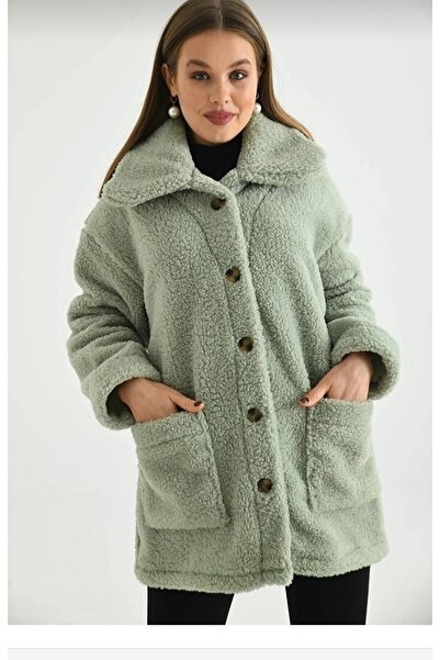 Modayazar Plush Coat Cardigan
