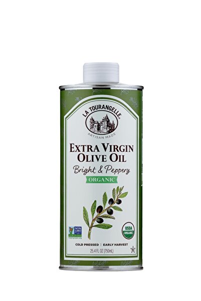 La Tourangelle , Organic Extra Virgin Olive Oil, Cold-Pressed High Antioxidan...