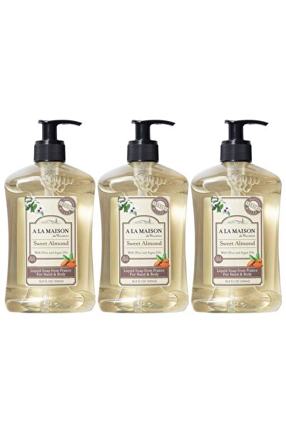 À LA MAISON CEILINGS صابون سائل لليدين برائحة جوز الهند الفرنسي، 16.9 أونصة س...