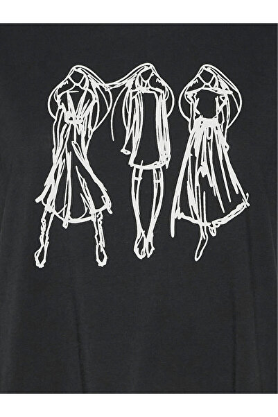 Vero Moda Γυναικείο T-Shirt 10320297 Μαύρο