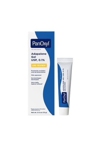 panoxyl Adapalene 0.1% Retinoid Acne Treatment Gel, 0.5 oz