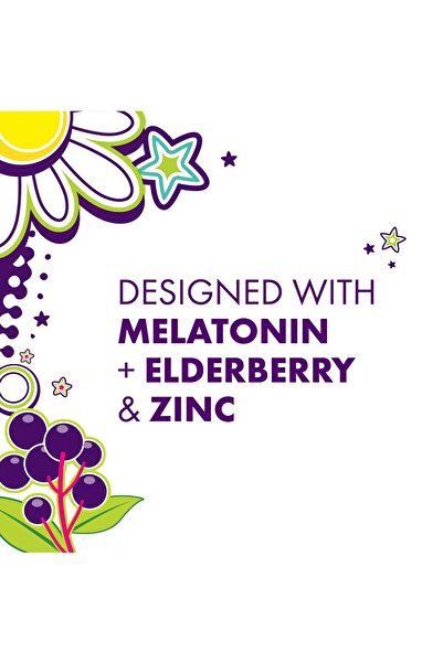 Zzzquil VICKS PURE Zzzs Kidz + Immunity Kids Melatonin Gummy, Berry, 60ct