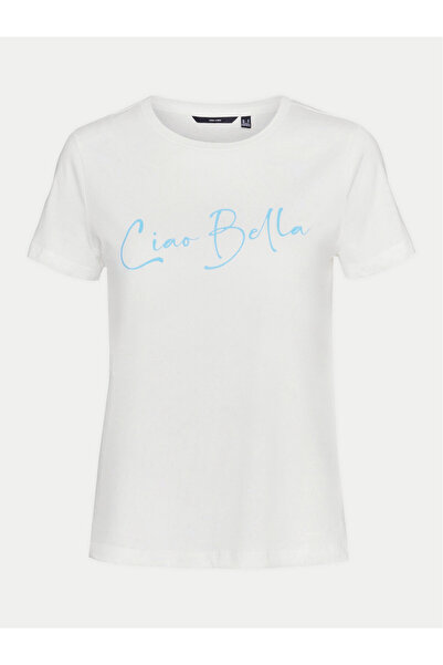 Vero Moda Γυναικείο T-Shirt 10308688 Λευκό