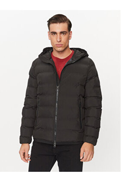 Geox Ανδρικό Χειμερινό Μπουφάν M3629C-T2961 Μαύρο