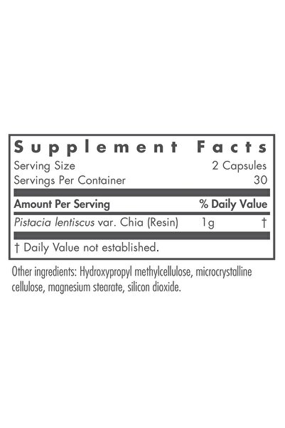 NutriCology Mastic Gum Dietary Supplement - Chios, GI Health, Vegetarian Capsules, 240 Count