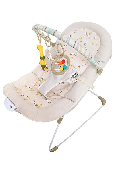 Moon كرسي هوب هوب مطبوع حيوانات - بيج