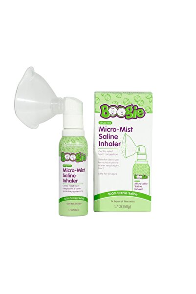 boogie Micro-Mist Saline Inhaler for Baby Nose Congestion
