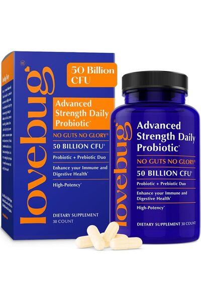 LoveBugT قوة لافبج القصوى | إعادة بناء ميكروبيوم المناعة والجهاز الهضمي | ١٠ ...