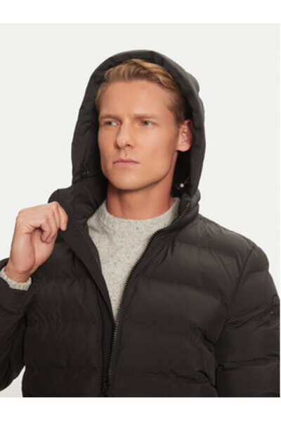 Geox Ανδρικό Χειμερινό Μπουφάν M4629C-T3128 Μαύρο