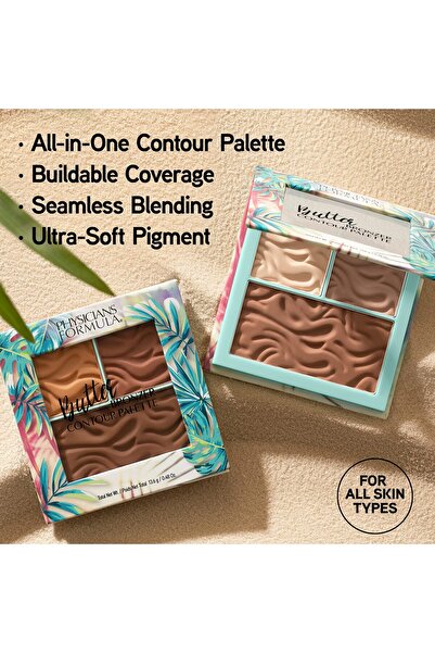 Physicians Formula Butter Bronzer Contour Palette, Light/Medium, 0.48 Ounce (Pack of 1)