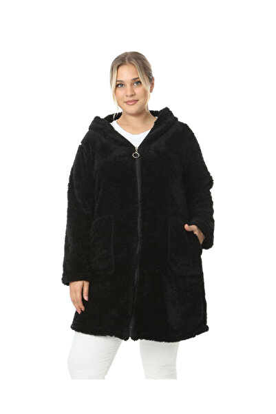 rotop Hanorac lung cocolino cu fermoar, buzunare si gluga, foarte calduros