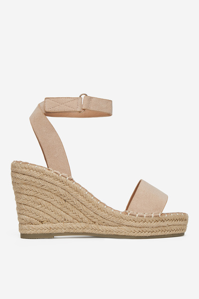 DeeZee Γυναικεία χαμηλά ροζ σανδάλια με πλατφόρμες 37