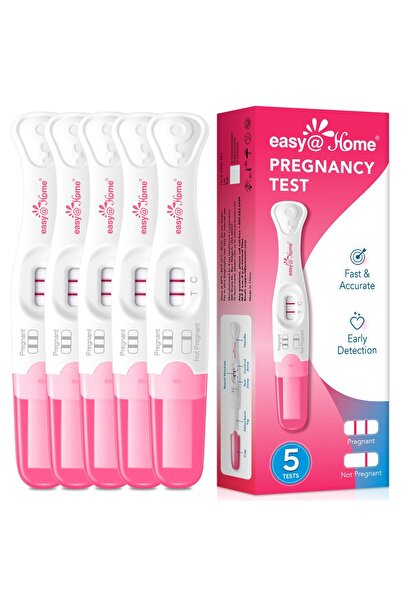 Easy Home sa عصي اختبار الحمل للكشف المبكر، 5 قطع - اختبار منزلي سريع وسهل