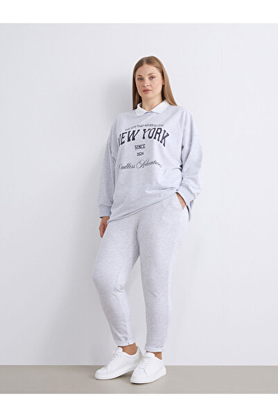 LC Waikiki New Season Women's Sweatpants with Elastic Waist