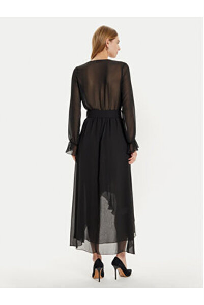 RINASCIMENTO Γυναικείο φόρεμα κοκτέιλ μαύρο RINASCIMENTO-CFC0121218003 B001 NERO