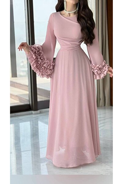 Generic Long pink dress