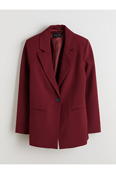 LC Waikiki Red Women's Blazer Jacket