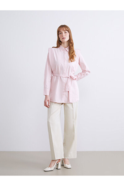 LC Waikiki Γυναικείο πουκάμισο με ζώνη