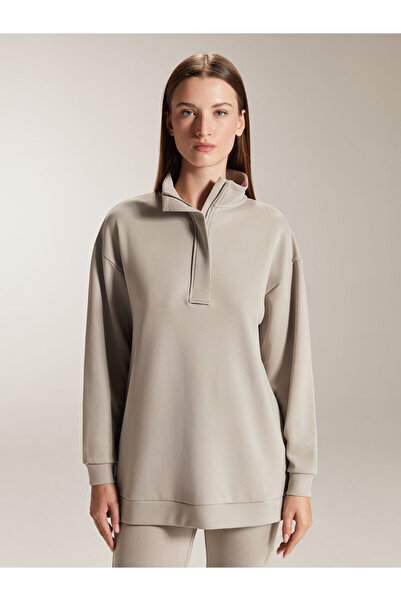 LC Waikiki Γυναικείο φούτερ τουνίκ με όρθιο γιακά