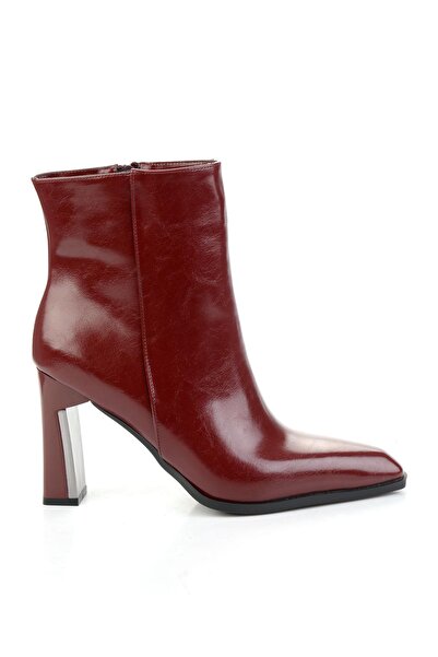 Bambi Bordo Kadın Bot & Bootie K02565070942