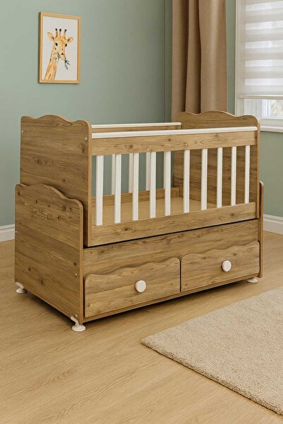 alfafe home Çekmeceli Lüx Bebek Beşiği – Modern, Güvenli ve Fonksiyonel Tasarım