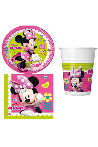 Minnie Mouse 36-piece party set, multicolor,