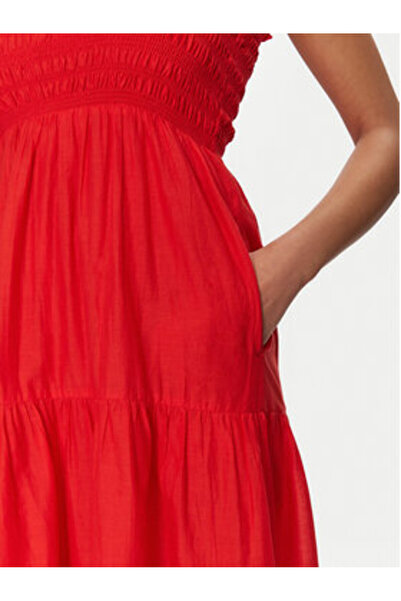 Seafolly Γυναικείο Καλοκαιρινό Φόρεμα 55452-DR Πορτοκαλί