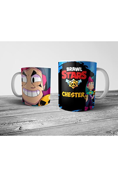 Pixxa Brawl Stars Chester Mug