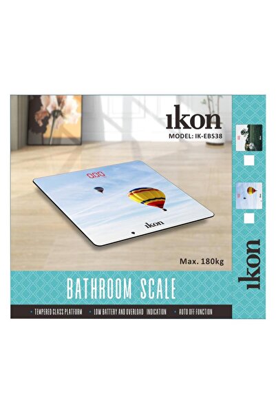 Ikon Digital Bathroom Scale — Model IK-EBS38