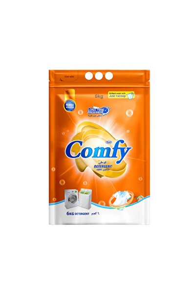 FEAH COMFY مسحوق غسيل ٦ كجم | مسحوق غسيل بكميات كبيرة للتنظيف الشاق | يدوم طو...