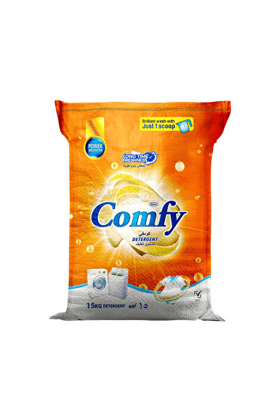 FEAH COMFY مسحوق غسيل ١٥ كجم | عبوة كبيرة جدًا للغسيل الشاق | يدوم طويلًا